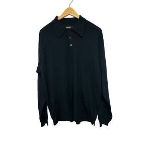 BACHRACH  100% merinos wool fine  sweater Made in Italy size L